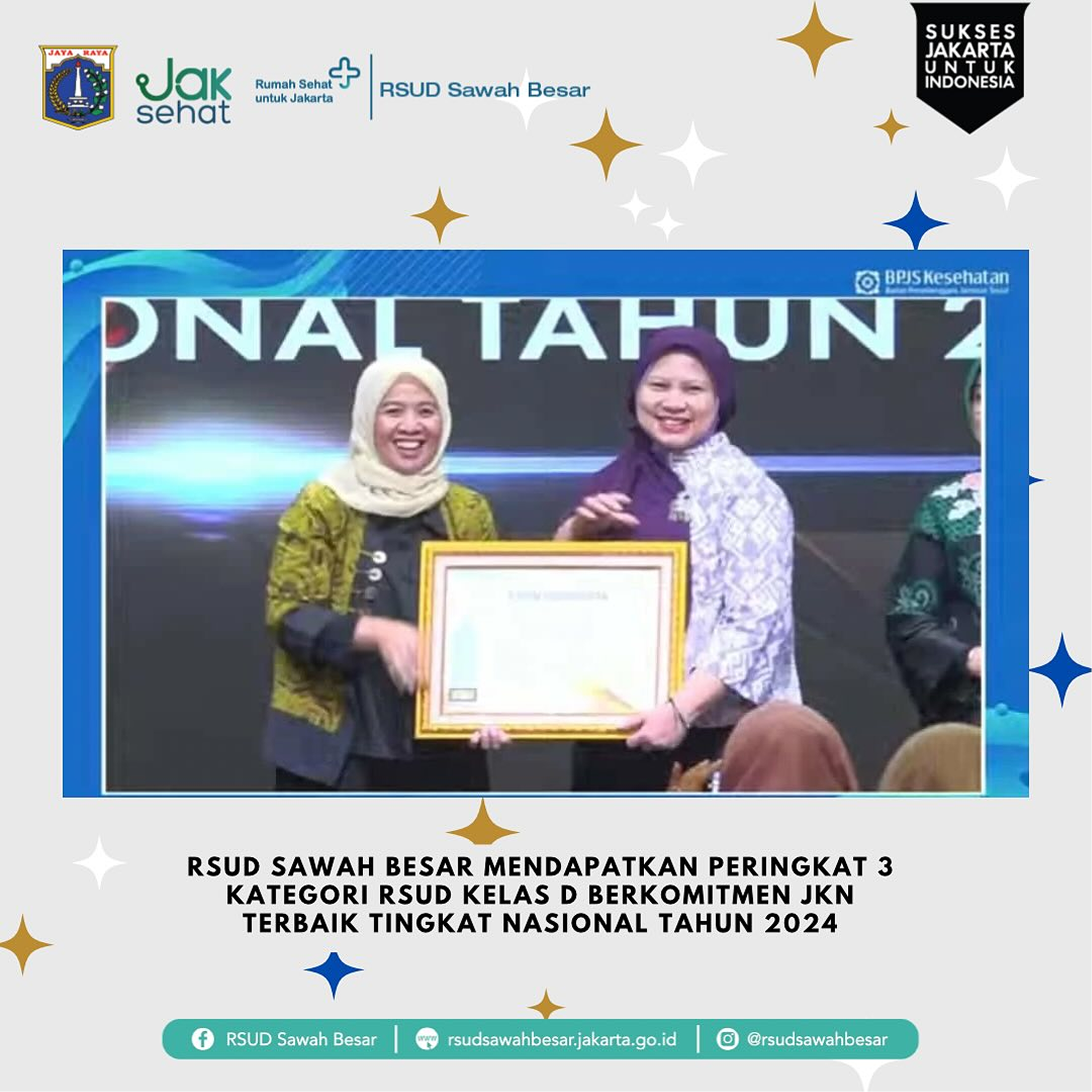 Gambar Penerimaan Penghargaan