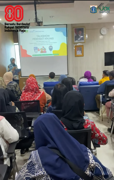 Talkshow Penyakit Kronis: Edukasi Kesehatan di HUT RSUD Sawah Besar ke-10 & HUT RI ke-80